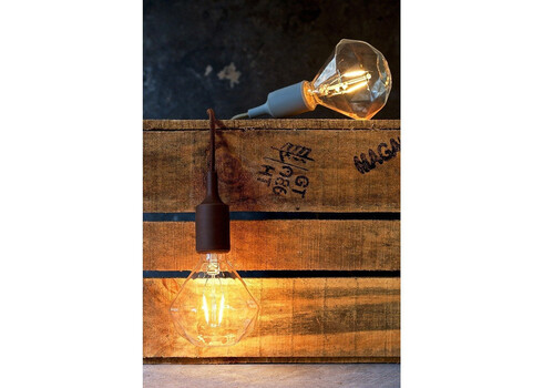 LED lamp DIAMOND merevaik, D11,2xH13,4 cm, 2W, E27, 2700K