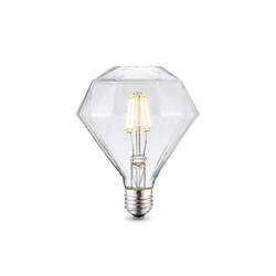 LED lamp DIAMOND klaar, D11,2xH13,4 cm, 4W, E27, 3000K