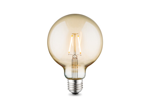 LED lamp GLOBE merevaik, D9,5xH13,5 cm, 4W, E27, 2700K