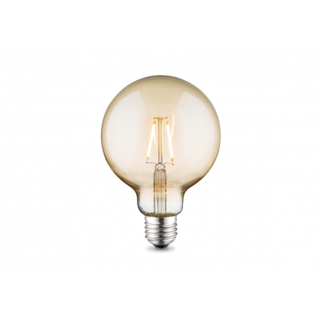 LED lamp GLOBE merevaik, D9,5xH13,5 cm, 4W, E27, 2700K