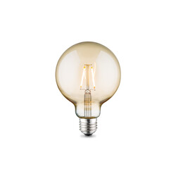 LED lamp GLOBE merevaik, D9,5xH13,5 cm, 6W, E27, 2700K