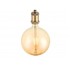 LED lamp CARBON merevaik, D12,5xH17 cm, 4W, E27, 3000K