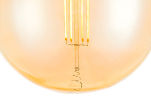 LED lamp CARBON merevaik, D12,5xH17 cm, 4W, E27, 3000K