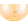 LED lamp CARBON merevaik, D12,5xH17 cm, 4W, E27, 3000K