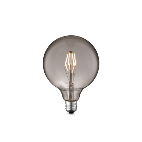 LED lamp CARBON suitshall, D12,5xH17 cm, 4W, E27, 2700K