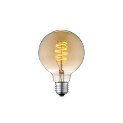 LED lamp SPIRAL merevaik, D9,5xH13,5 cm, 4W, E27, 2200K