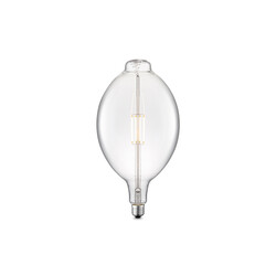 LED lamp CARBON klaar, D18xH33 cm, 4W, E27, 3000K