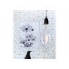 LED lamp CARBON klaar, D18xH33 cm, 4W, E27, 3000K