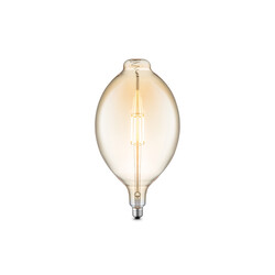 LED lamp CARBON merevaik, D18xH33 cm, 4W, E27, 2700K