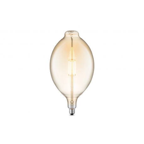 LED lamp CARBON merevaik, D18xH33 cm, 4W, E27, 2700K