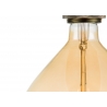 LED lamp CARBON merevaik, D18xH33 cm, 4W, E27, 2700K