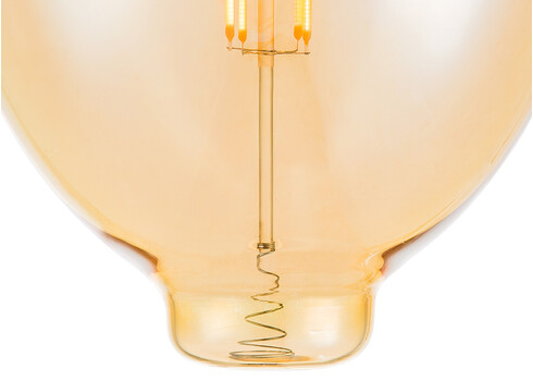 LED lamp CARBON merevaik, D18xH33 cm, 4W, E27, 2700K