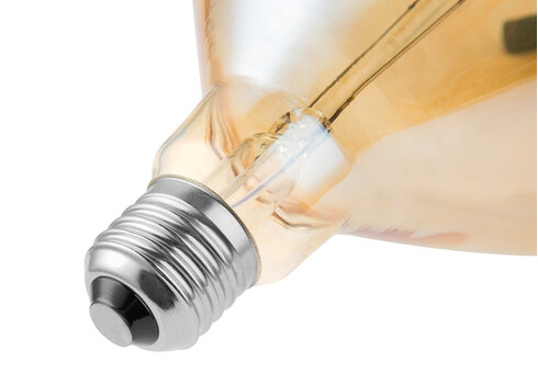 LED lamp CARBON merevaik, D18xH33 cm, 4W, E27, 2700K