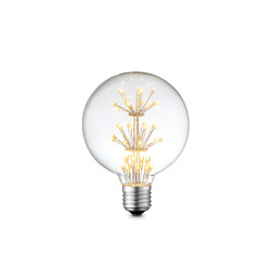 LED lamp CRYSTAL klaar, D9,5xH13 cm, 1,5W, E27, 2300K