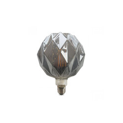 LED lamp DECO SMOKE suitshall, D15xH20,5 cm, 4W, E27, 2700K