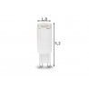 LED lamp CYLINDER valge, D1,8xH5,2 cm, 2,5W, G9, 2700K