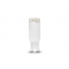LED lamp CYLINDER valge, D1,8xH5,2 cm, 2,5W, G9, 2700K