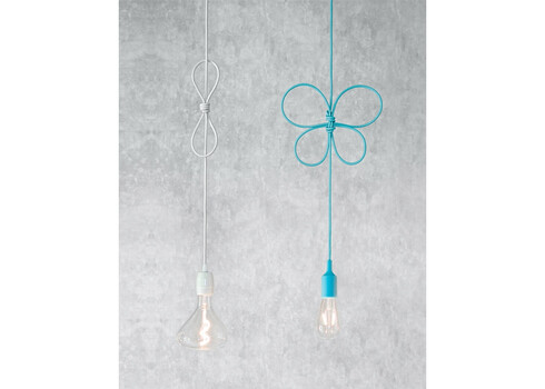 Tekstiilkaabel FABRIC valge, D0,6x150 cm