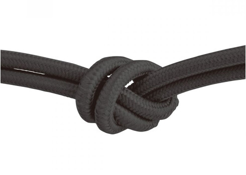 Tekstiilkaabel FABRIC antratsiit, D0,6x150 cm