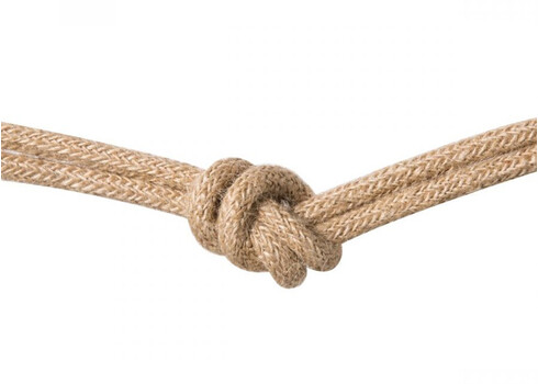 Tekstiilkaabel FABRIC helepruun, D0,6x150 cm