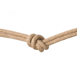 Tekstiilkaabel FABRIC helepruun, D0,6x150 cm