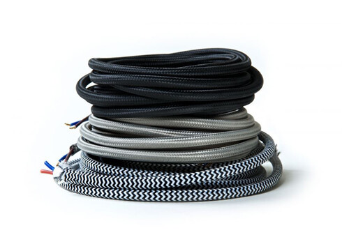 Tekstiilkaabel FABRIC must, D0,6x300 cm