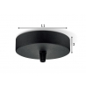 Rosett METAL must, D11xH3 cm