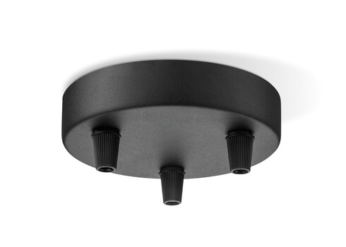 Rosett METAL must, D12xH3 cm