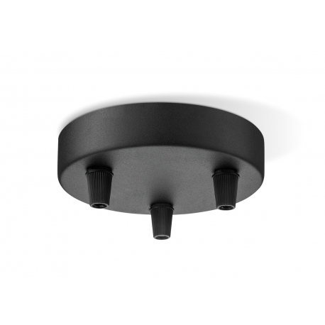 Rosett METAL must, D12xH3 cm