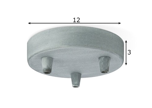 Rosett METAL hall, D12xH3 cm