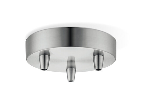 Rosett METAL metall, D12xH3 cm