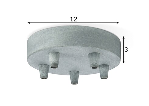 Rosett METAL hall, D12xH3 cm