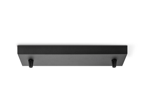 Rosett METAL must, 30x9,5xH3 cm