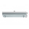 Rosett METAL hall, 30x9,5xH3 cm