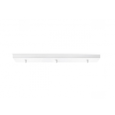 Rosett METAL valge, 47x10xH3 cm