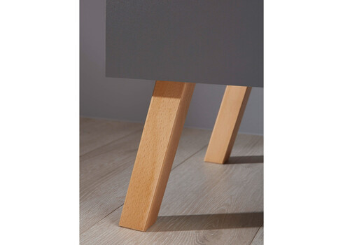 Riidekapp MATS hall, 130x60xH190 cm