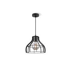 Rippvalgusti BLANK must, D25xH127 cm