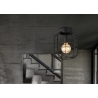 Laevalgusti NERO must, D24,5xH29 cm, E27