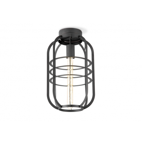 Laevalgusti NERO must, D24xH40 cm, E27