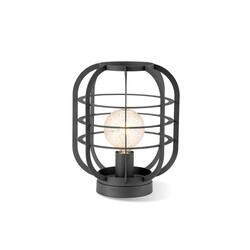 Lauavalgusti NERO must, D24,5xH29 cm, E27