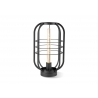 Lauavalgusti NERO must, D24xH40 cm, E27
