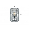 Lauavalgusti NETTING must, D26xH40 cm, E27