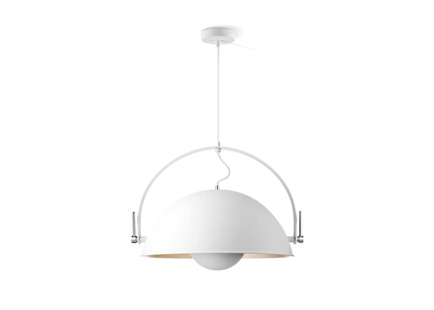 Rippvalgusti FABRIQ valge, D50xH148 cm, E27