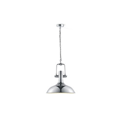 Rippvalgusti DOME kroom, D35xH145 cm, E27
