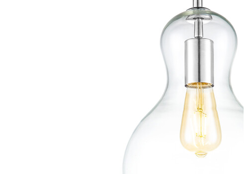 Rippvalgusti BELLO klaar, D21xH138 cm, E27