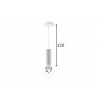 Rippvalgusti SAGA marmor, D4,7xH120 cm, E27