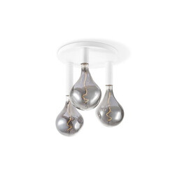 Laevalgusti DRIP valge, D35xH23 cm, E27