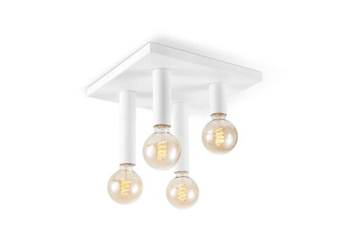 Laevalgusti DRIP valge, 35x35xH23 cm, E27