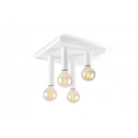 Laevalgusti DRIP valge, 35x35xH23 cm, E27