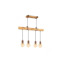 Rippvalgusti DENTON puit, 70xH128 cm, E27